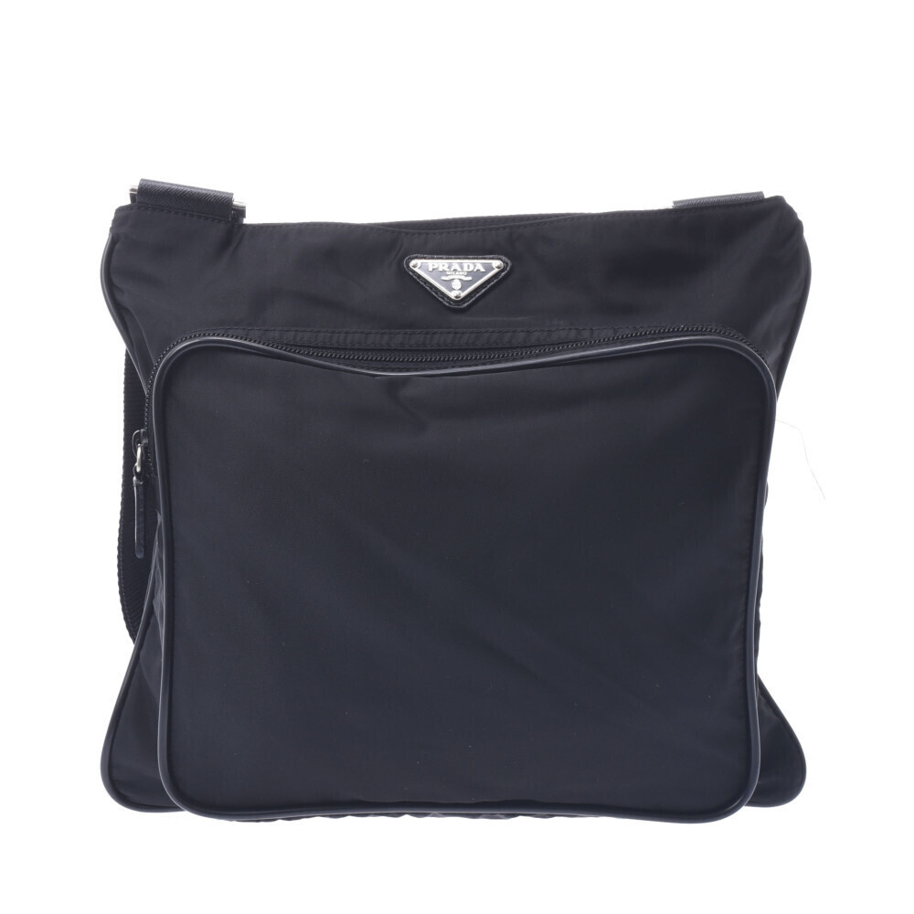 Prada Saffiano leather Nylon Re bag black shoulder - Picture 2 of 11